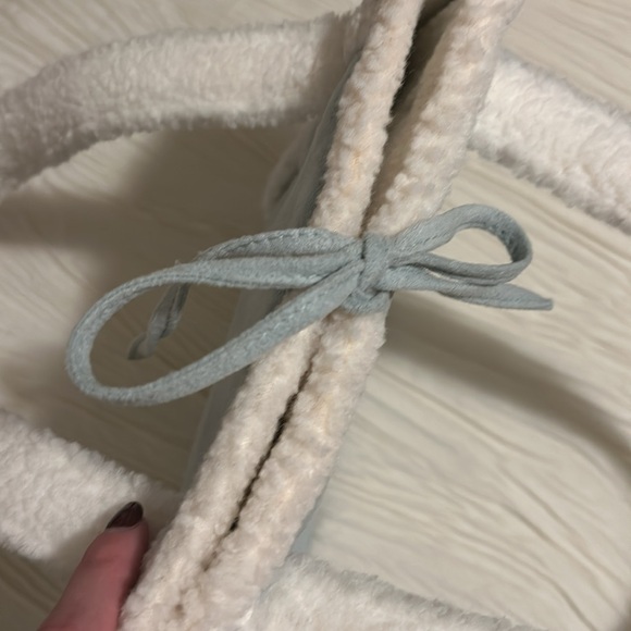 DONATED Blue Fuzzy Tote - Picture 5 of 6